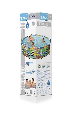 Бассейн на опорах 274х66см Bestway 5612F