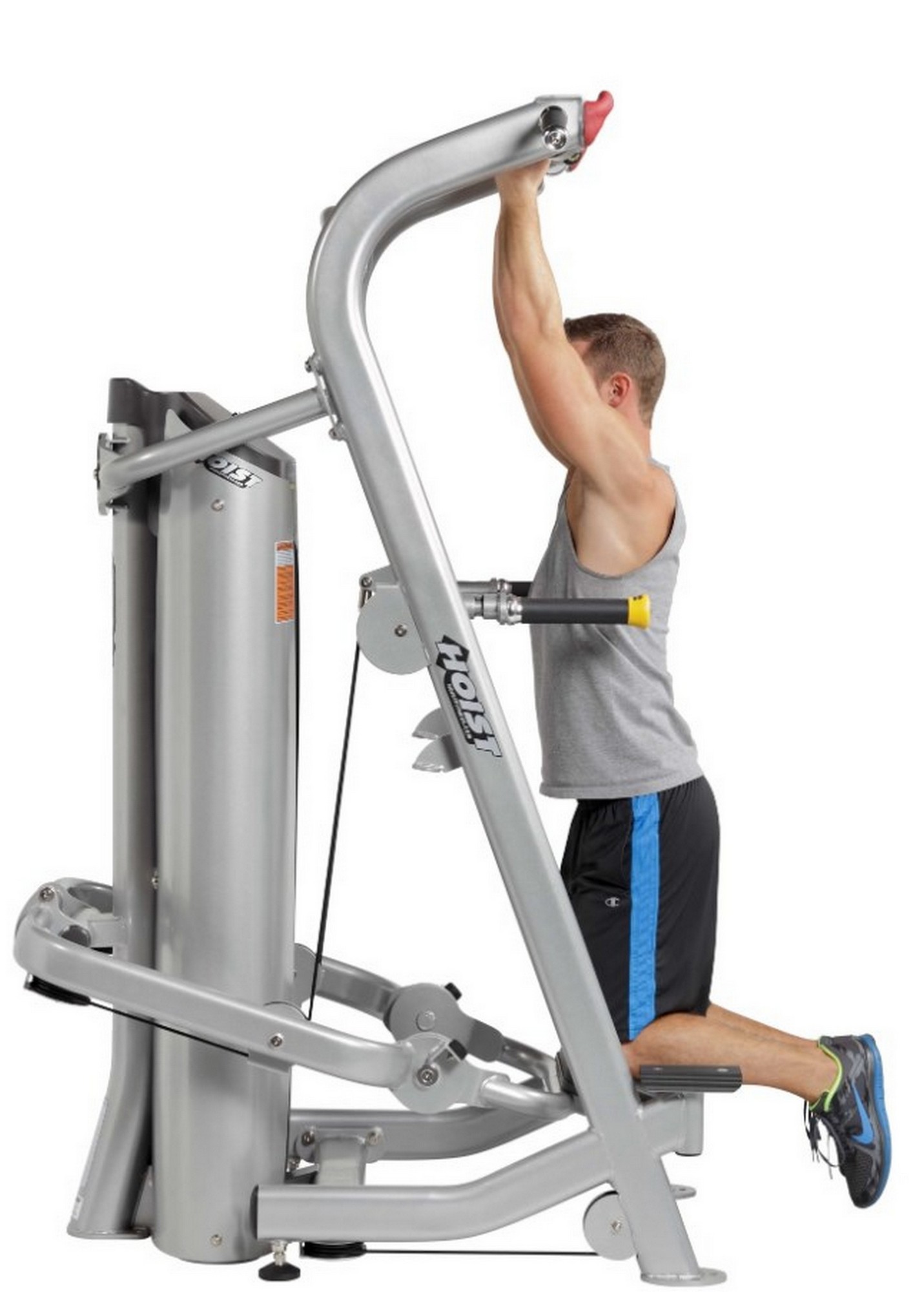 Hoist HD-3700: Подтягивание и Отжимание с противовесом