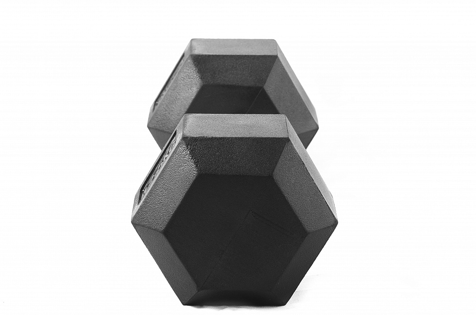 Гантель гексагональная 10кг YouSteel