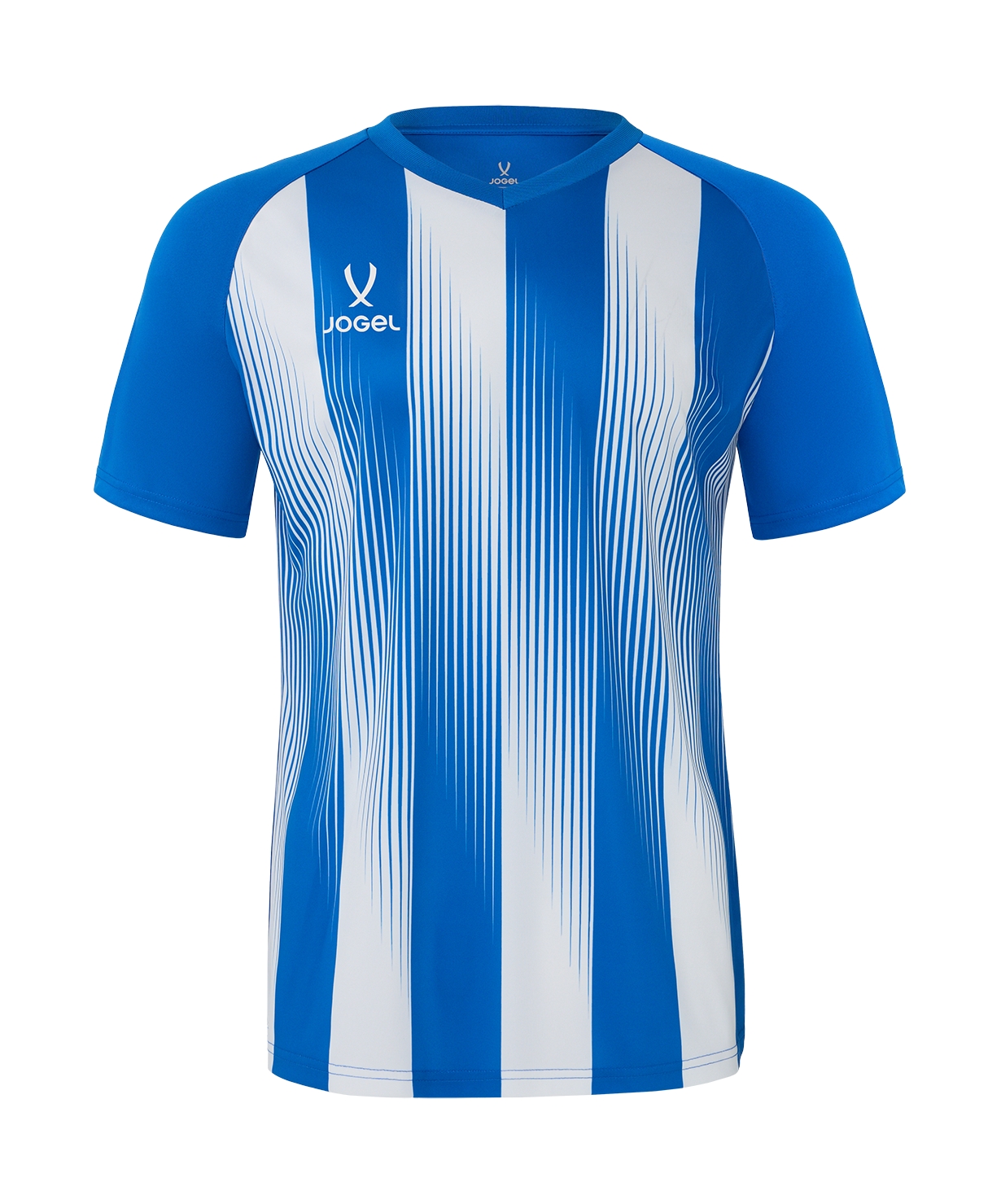 Футболка игровая Jogel CAMP Striped Jersey, синий\белый