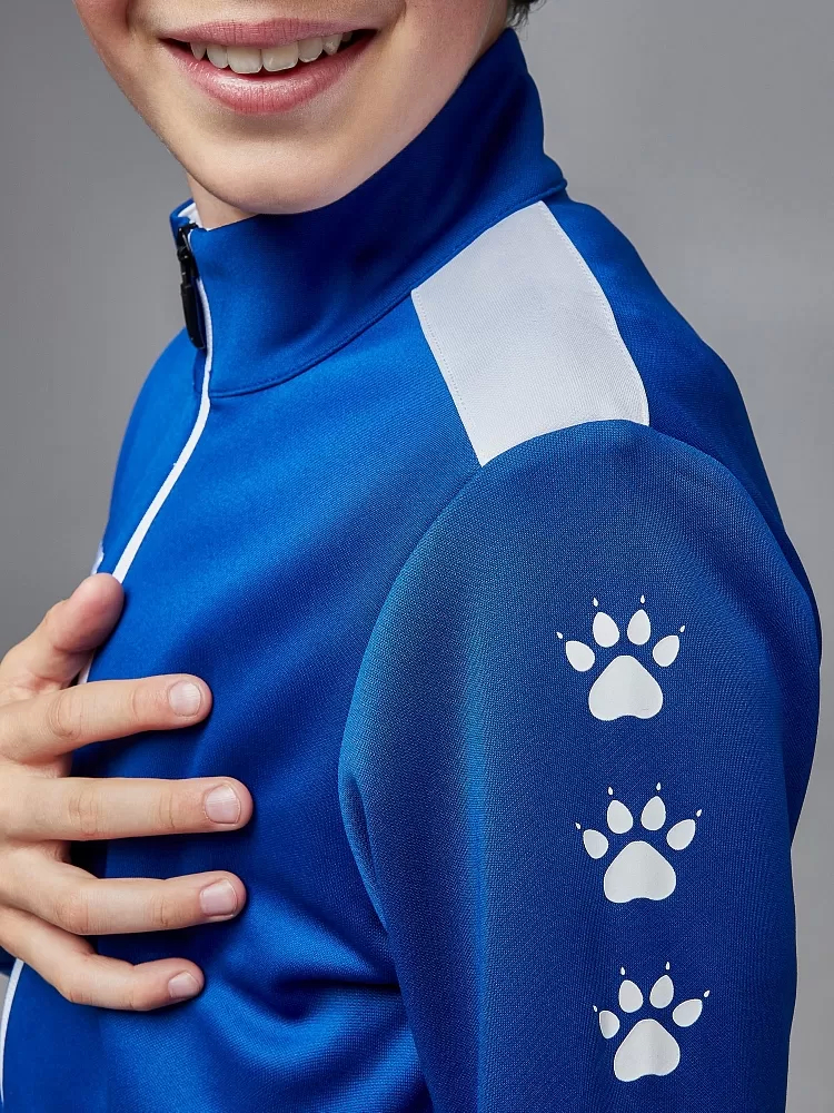 Детский спортивный костюм Kelme Tracksuit 3773200-409 Blue\Black