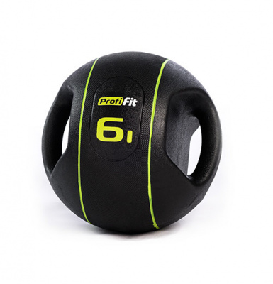 Медицинбол с хватами Profi-Fit 6 кг