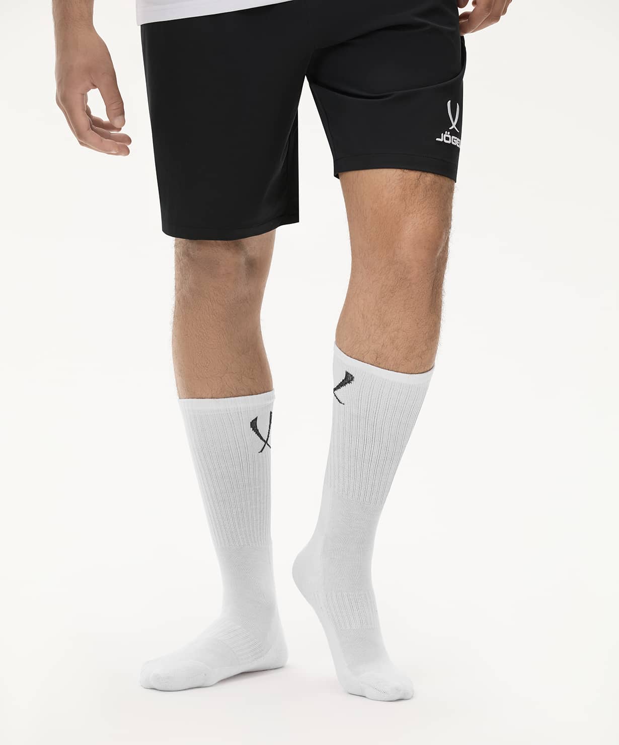 Носки высокие Jogel ESSENTIAL High Cushioned Socks 2, белый, 2 пары
