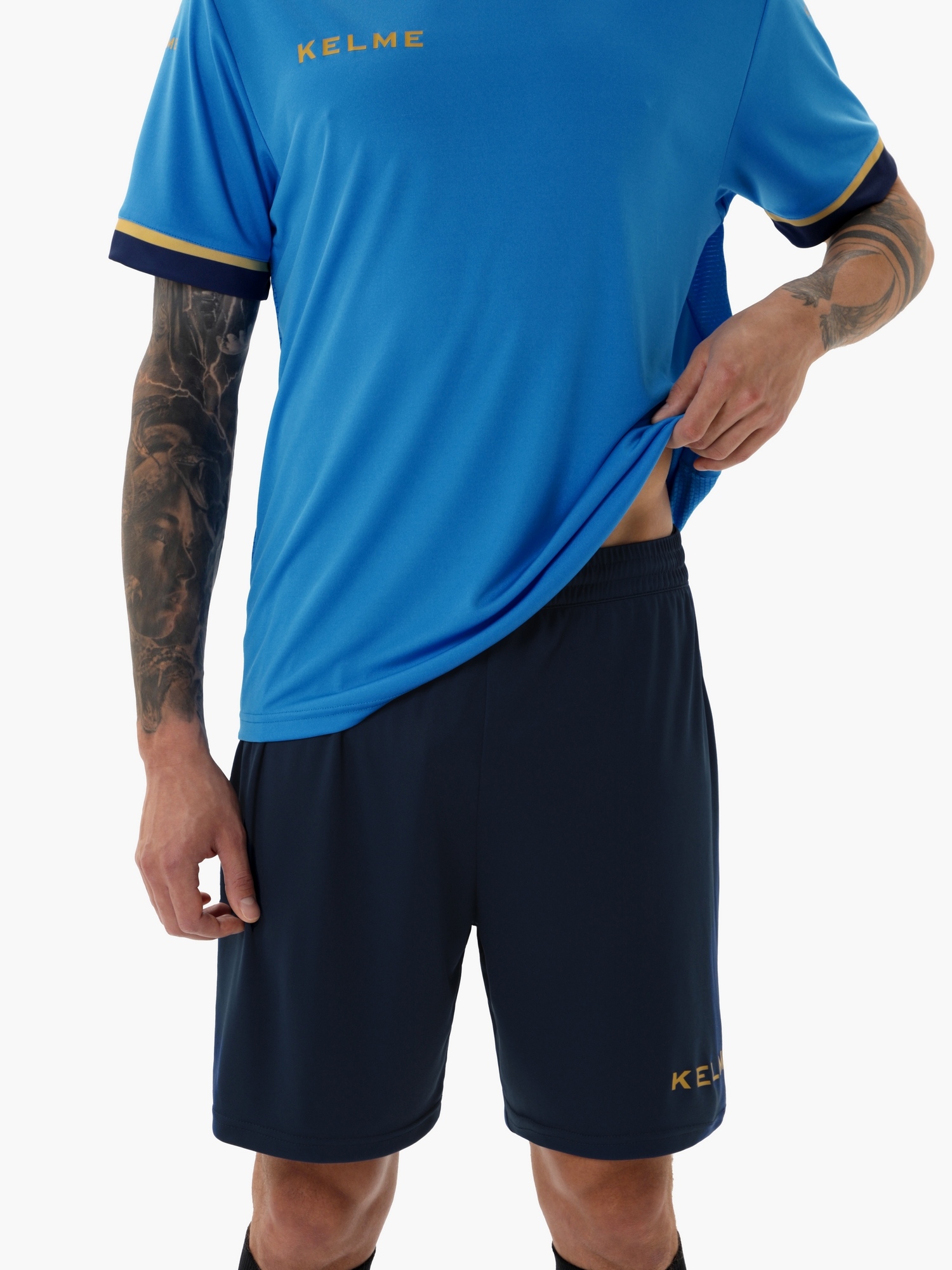 Футбольная форма Kelme Football Suit 8351ZB1158-996 Light Blue\Dark Blue
