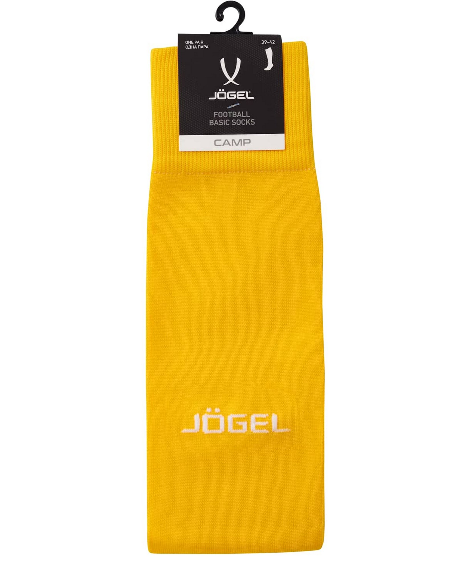 Гетры футбольные Jogel Camp Basic Socks, желтый\серый\белый
