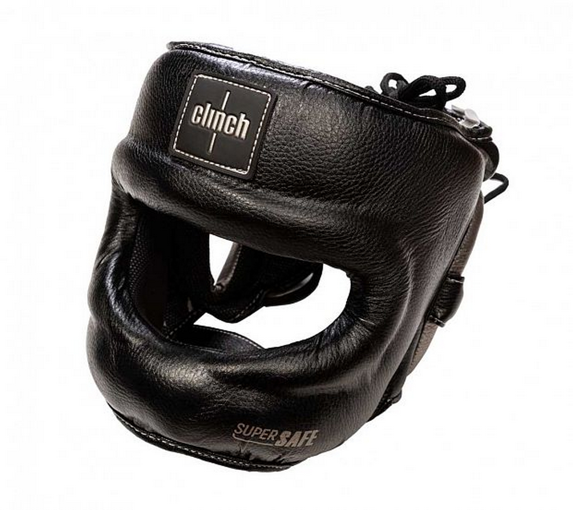 Шлем для единоборств с бампером Clinch Face Guard C149 черно-бронзовый