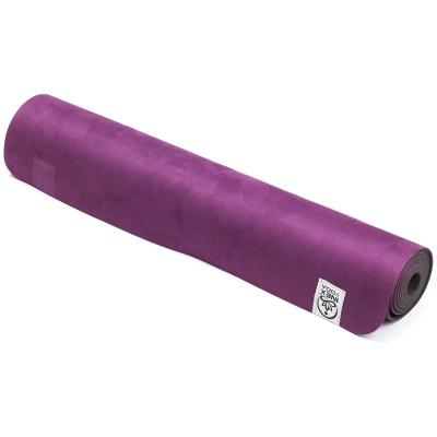 Коврик для йоги 183х61х0,3см, искусственная замша Inex Suede Yoga Mat ECO MFMAT-ECO фиолетовый