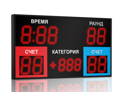 Табло для бокса Импульс 718-D18х9-D13x3-P1