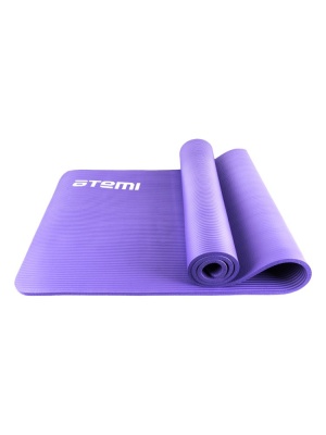 Коврик для йоги и фитнеса Atemi AYM05PL, NBR, 183x61x1,0 см, фиолетовый