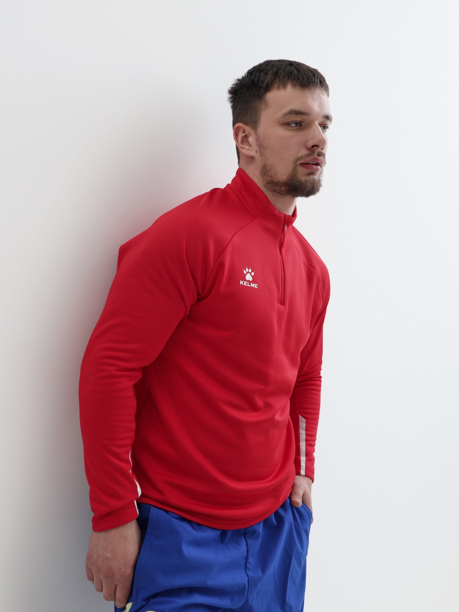 Олимпийка Kelme Pullover (fleece) 7461TT1052-600 Red