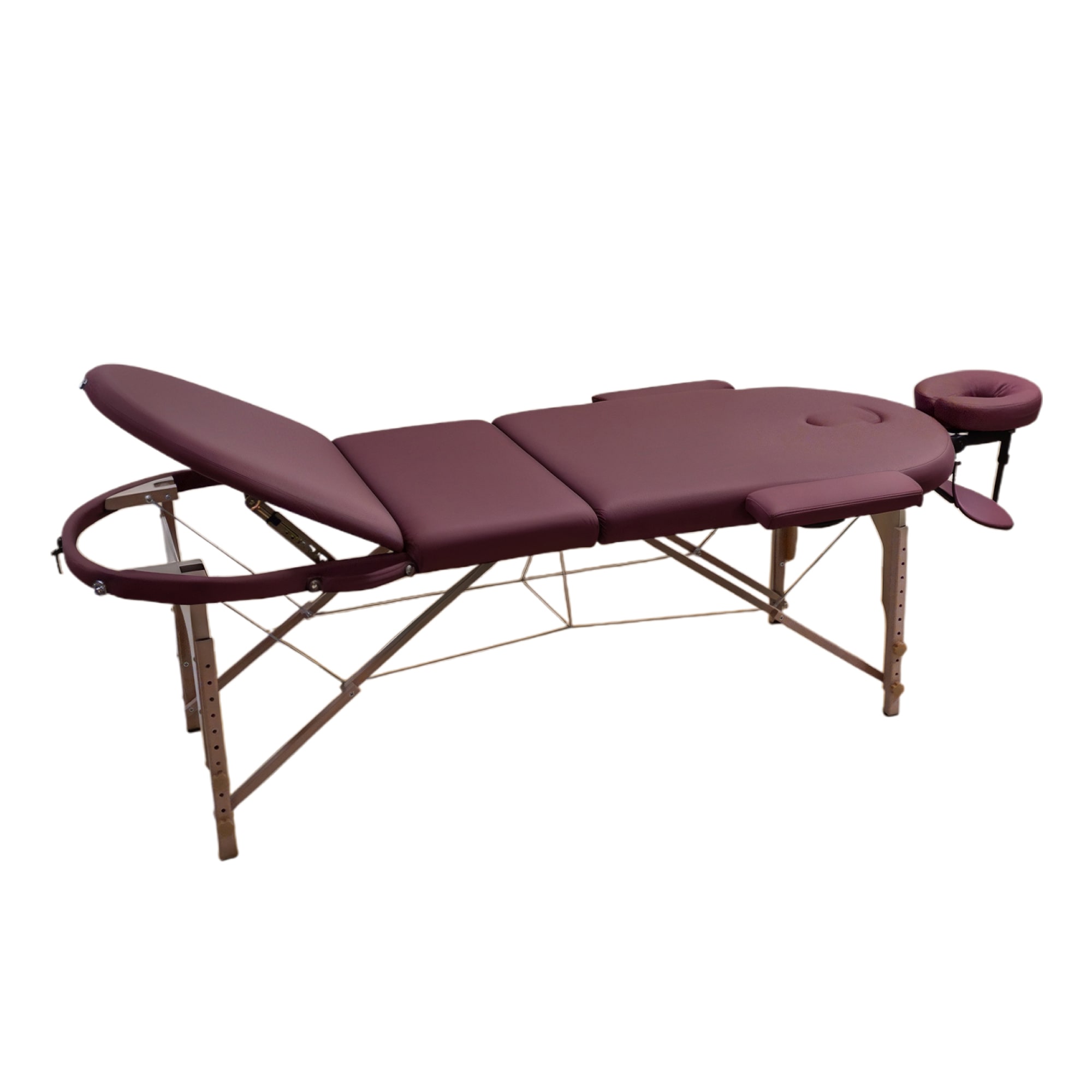 Массажный стол 3 Section Unix Comfort MTCOMFORTBR Burgundy