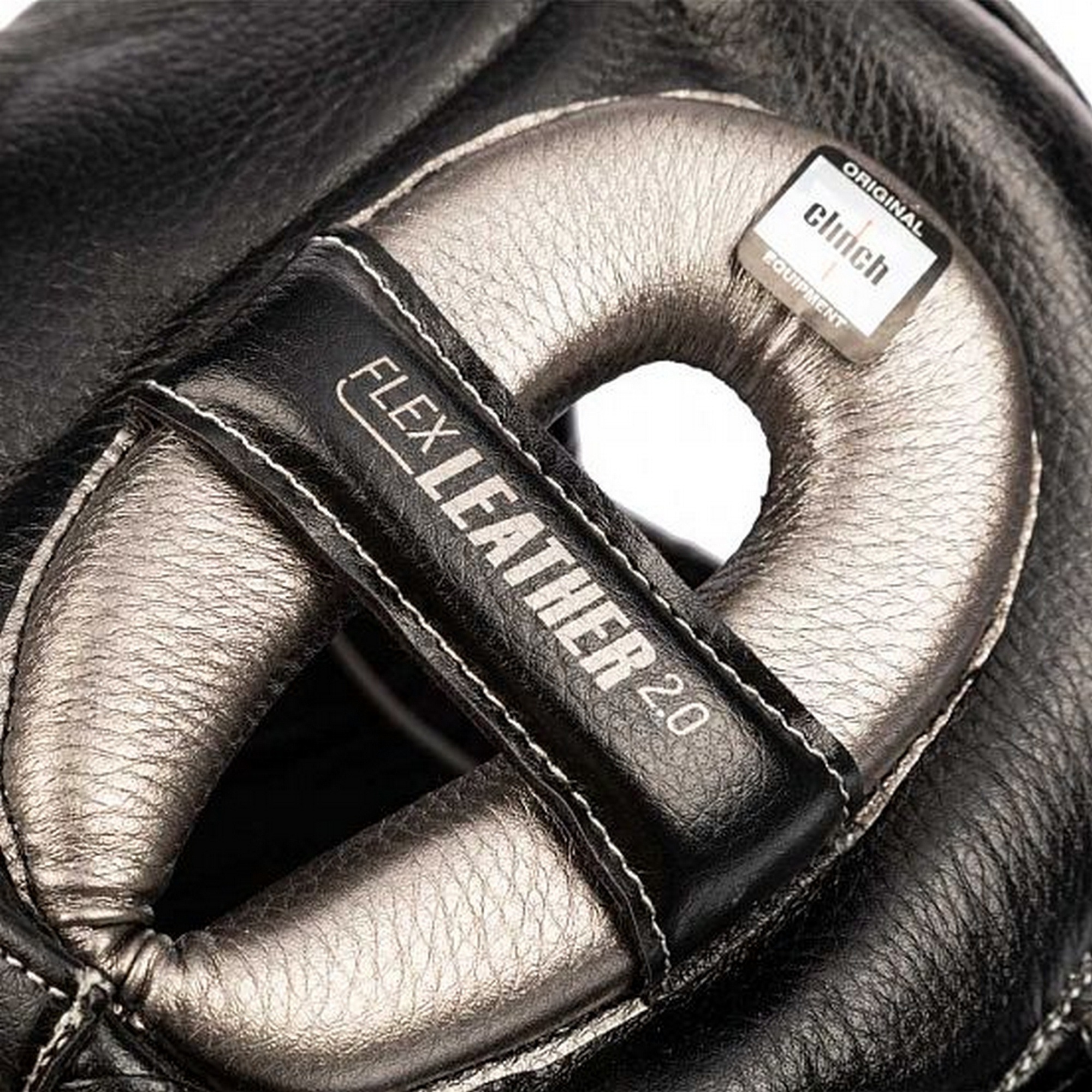 Шлем для единоборств с бампером Clinch Face Guard C149 черно-бронзовый