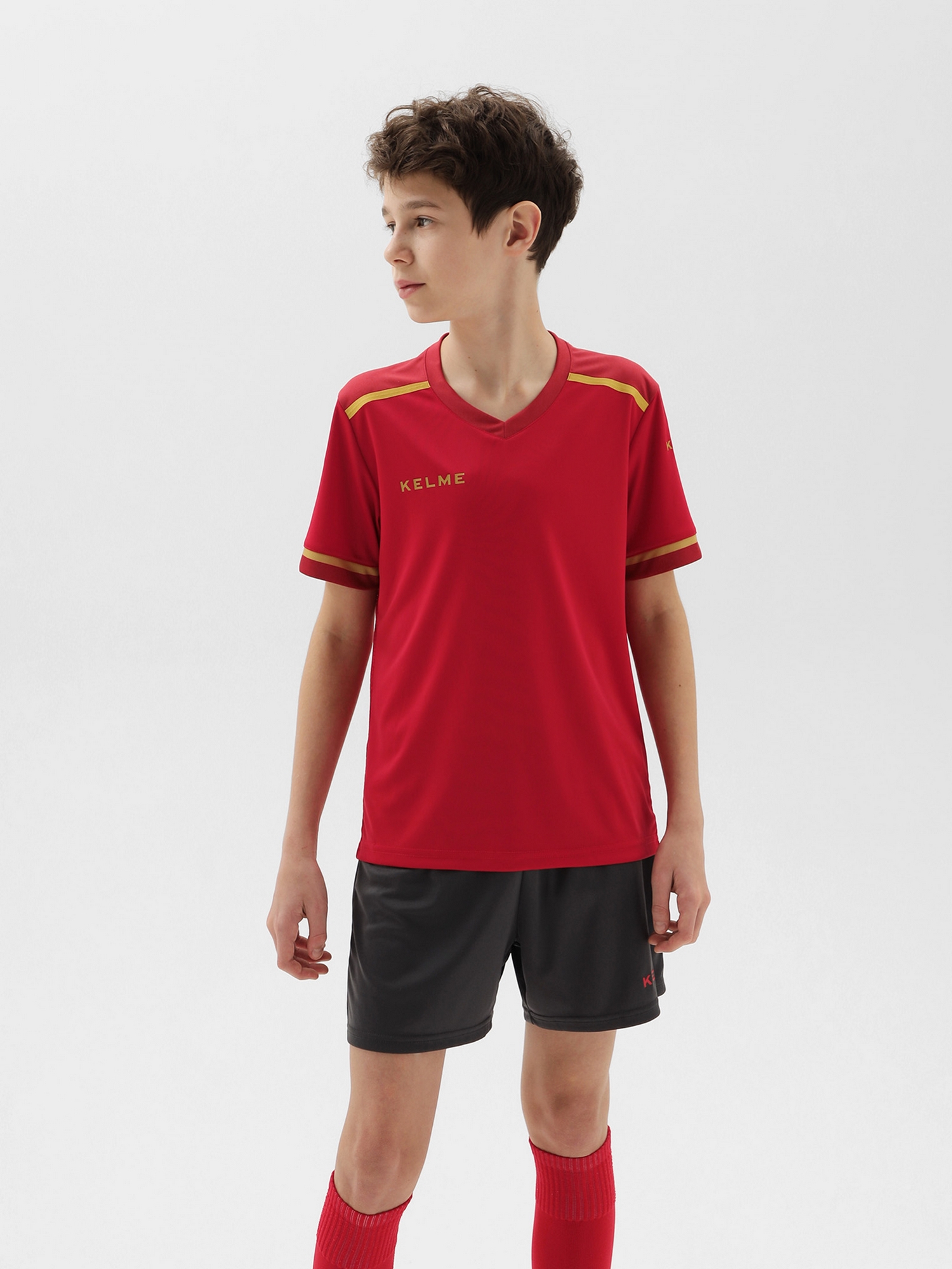 Детская футбольная форма Kelme Football Suit 8351ZB3158-667 Red