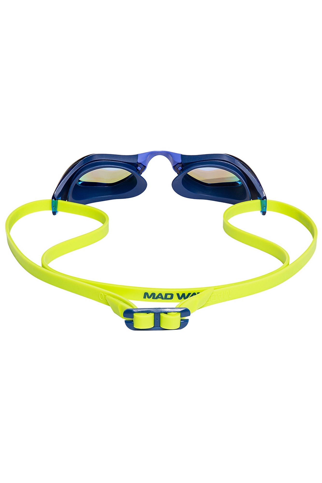 Очки для плавания Mad Wave Dynamix rainbow M0424 28 0 03W Темно-синий