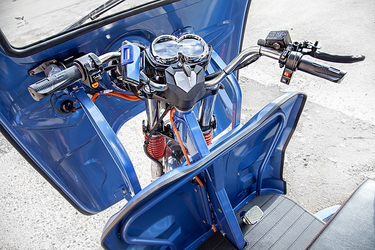Грузовой электротрицикл RuTrike Гермес Pro 1500 72V2200W 024457
