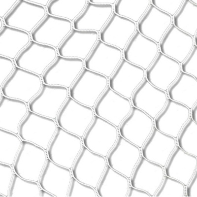 Сетка волейбол пляж d4,0 мм, яч.10x10см,100x850см, обш. с 4-х сторн, верх/низ жел. тент 7 см ПП черный Zavodsporta