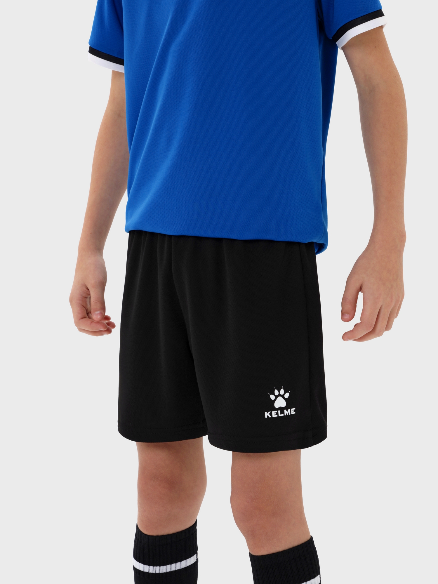 Детская футбольная форма Kelme Football Uniform Set 8551ZB31084-481 Blue\Black