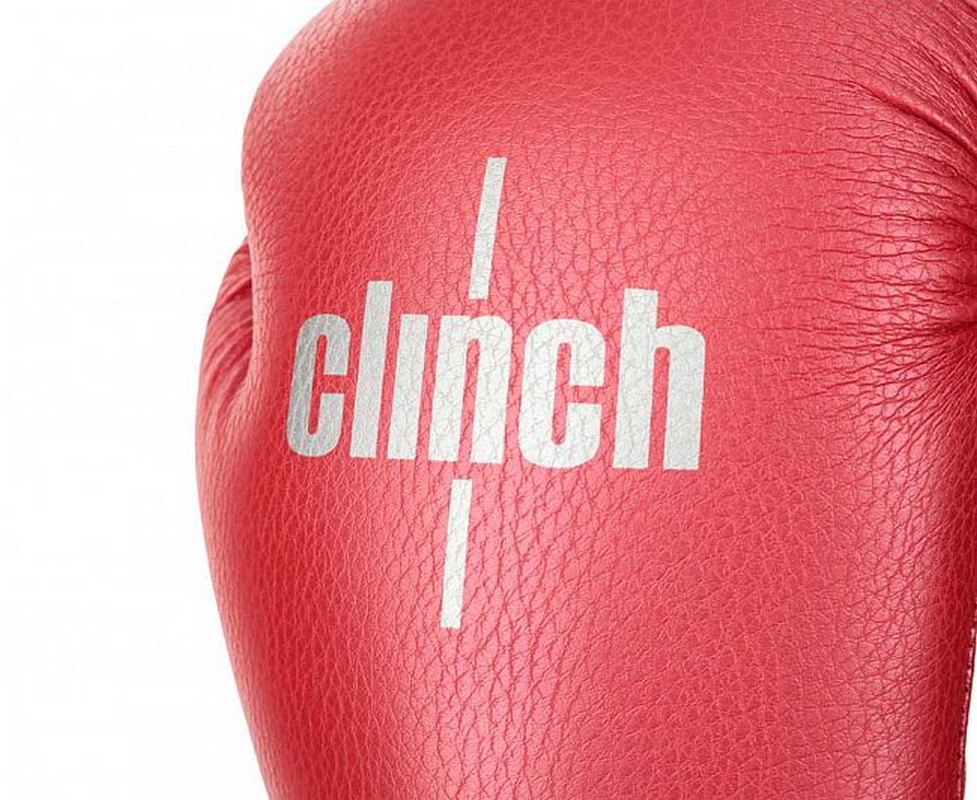 Перчатки боксерские Clinch Fight 2.0 C137 красный металлик