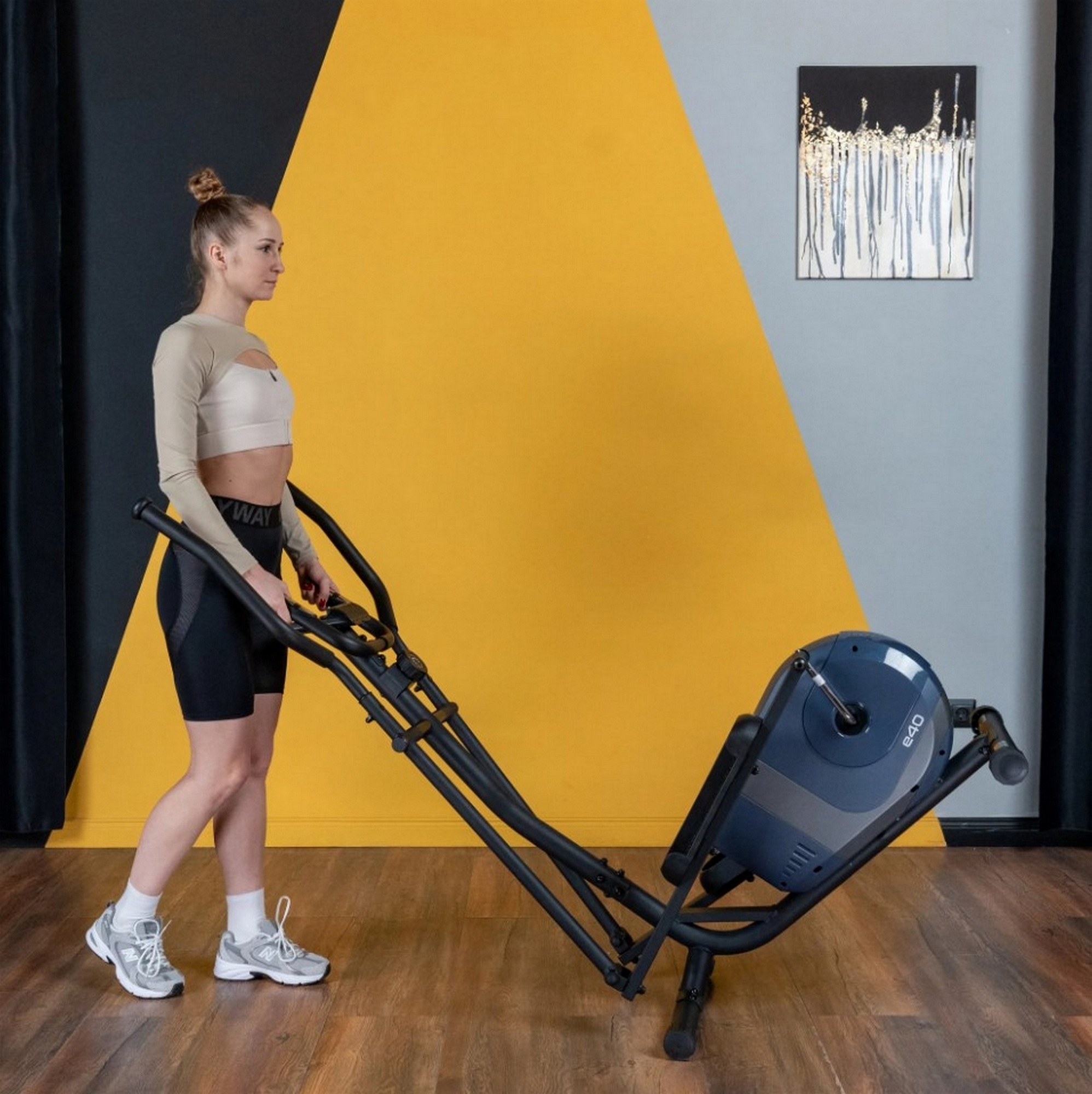 Эллиптический тренажер домашний Carbon Fitness E40