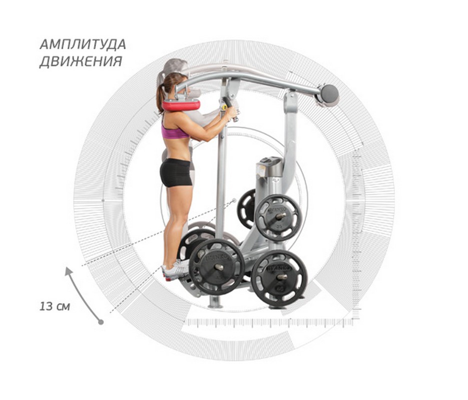 Hoist RPL-5405 Икроножные мышцы стоя | Premium Fitness