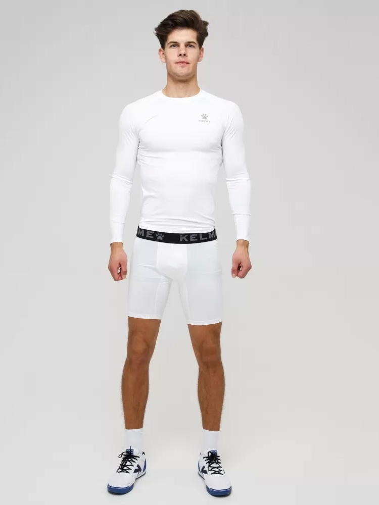 Термобелье (верх) Kelme Tech Fit L\S (Thin) 3891113-100 White