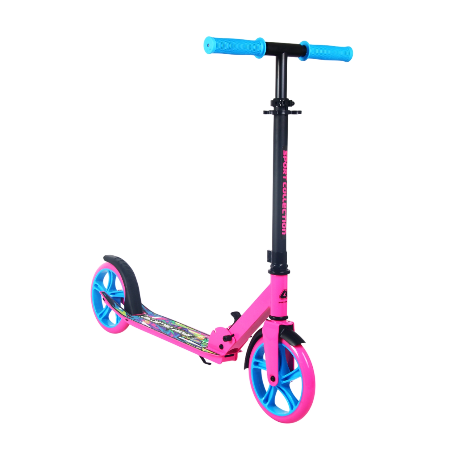 Самокат 200мм Sport Collection CK-SA200-3 pink (фонарь и наклейка в подарок)