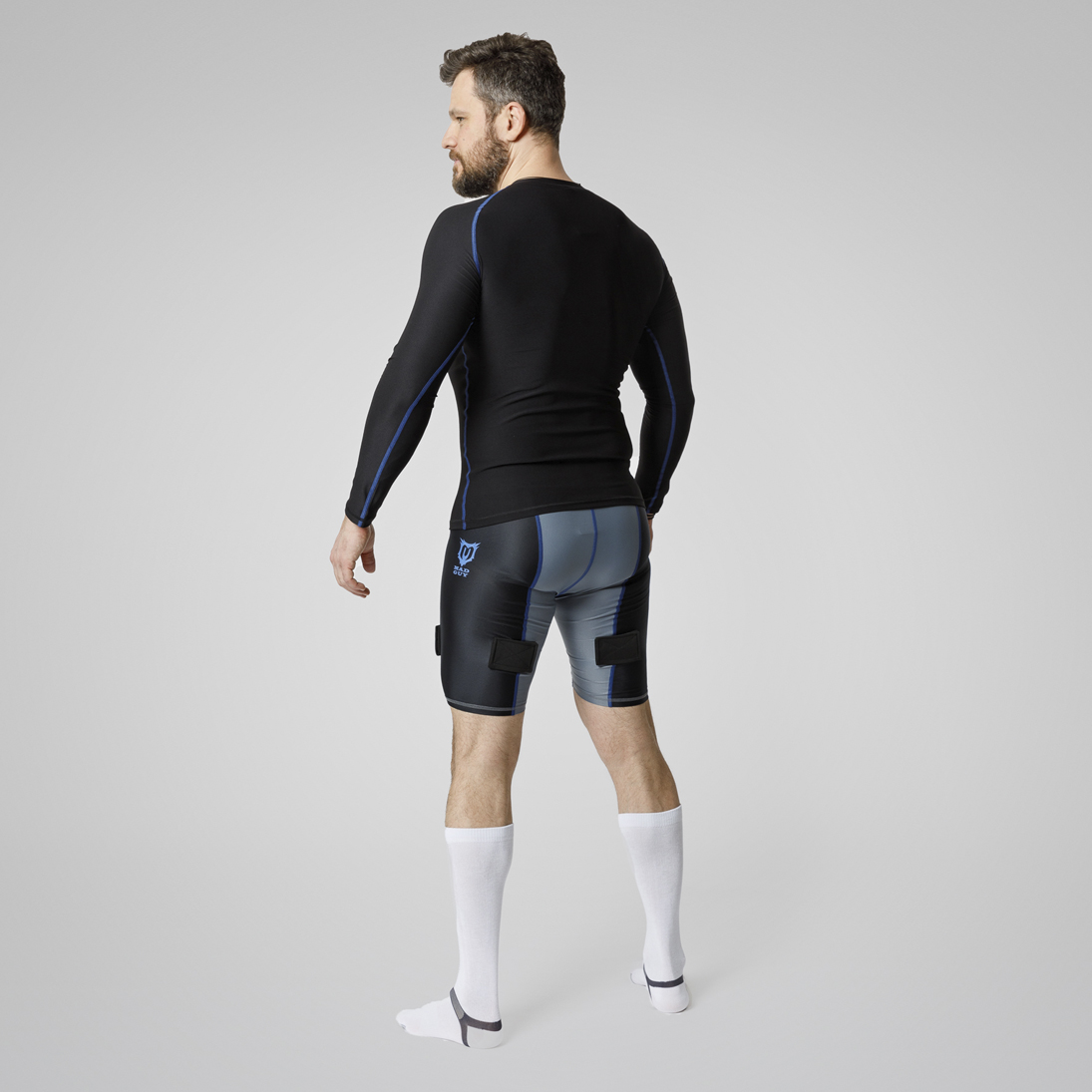 Шорты с защитной пластиковой раковиной Mad Guy Basic Compression SR