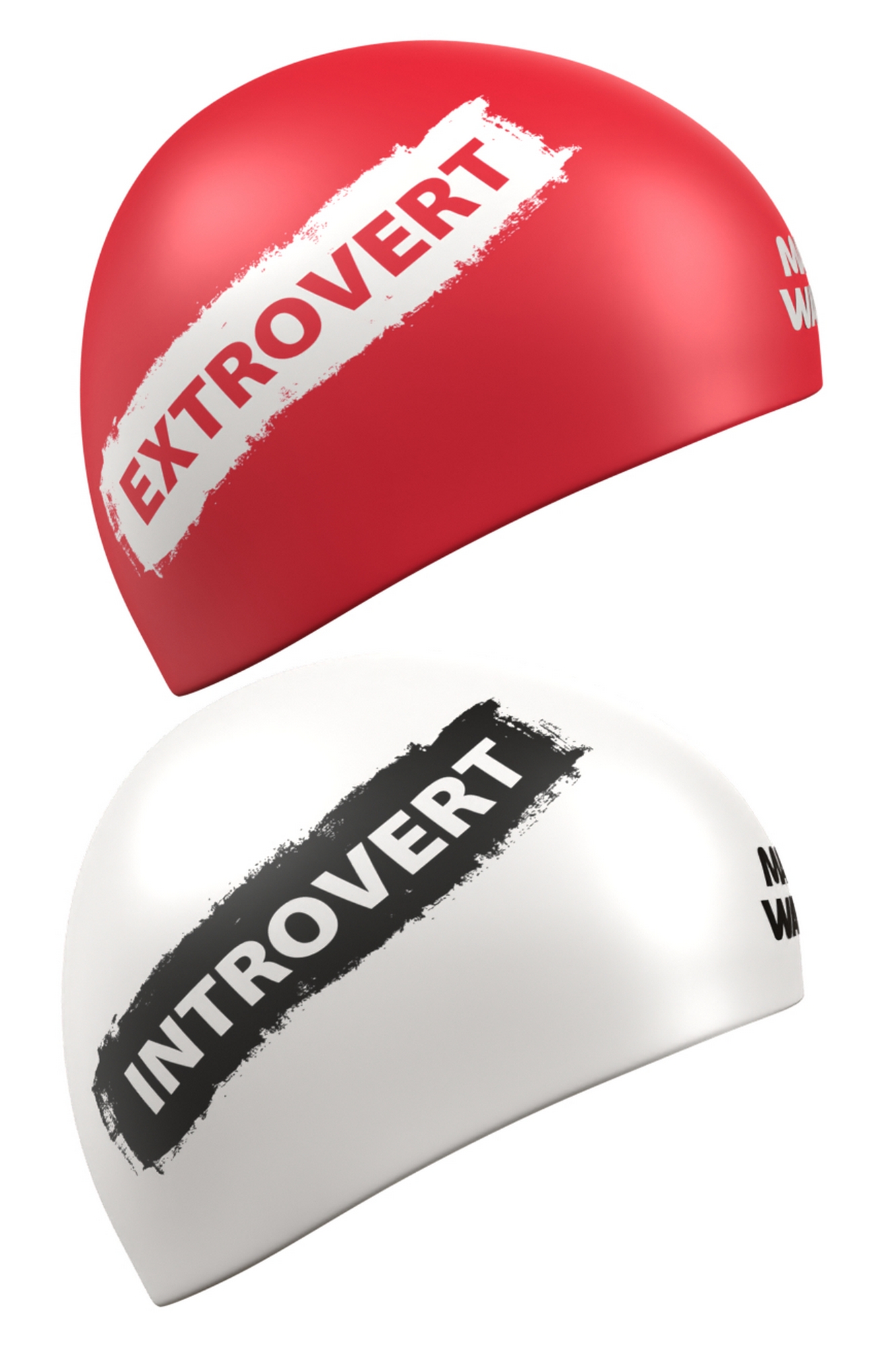 Силиконовая шапочка Mad Wave Reverse Introvert M0554 36 1 00W Красный