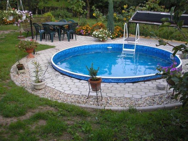 Морозоустойчивый бассейн Azuro 402DL, круглый 4,6х1,2 м Comfort