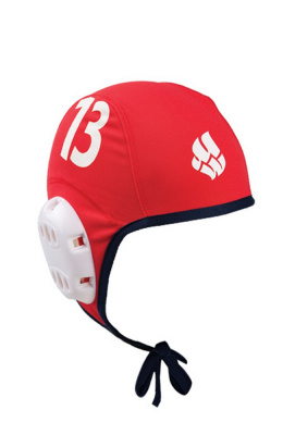 Шапочка для водного поло Mad Wave Waterpolo Caps M0597 01 13 05W красный