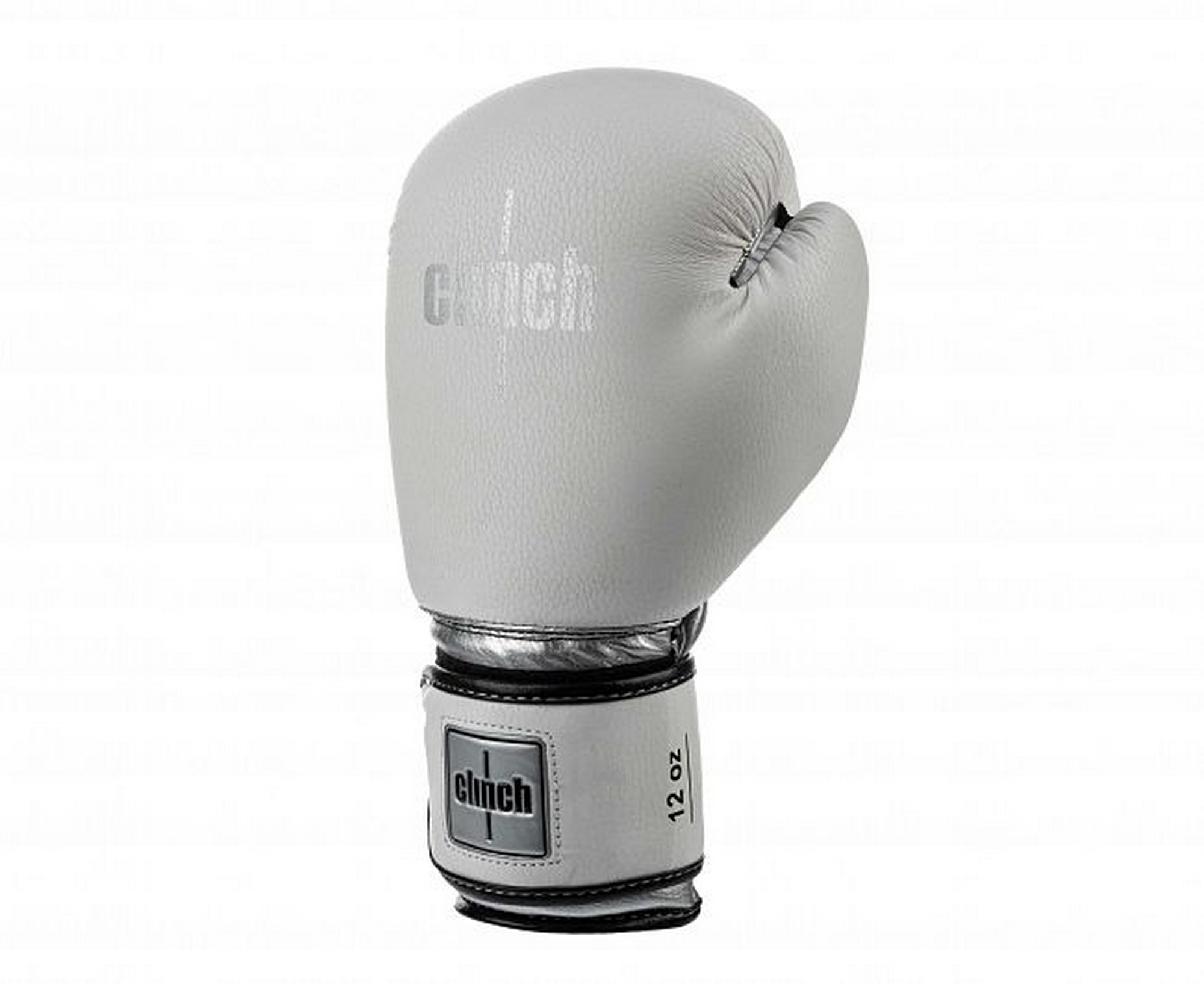 Перчатки боксерские Clinch Fight 2.0 C137 бело-серебристый