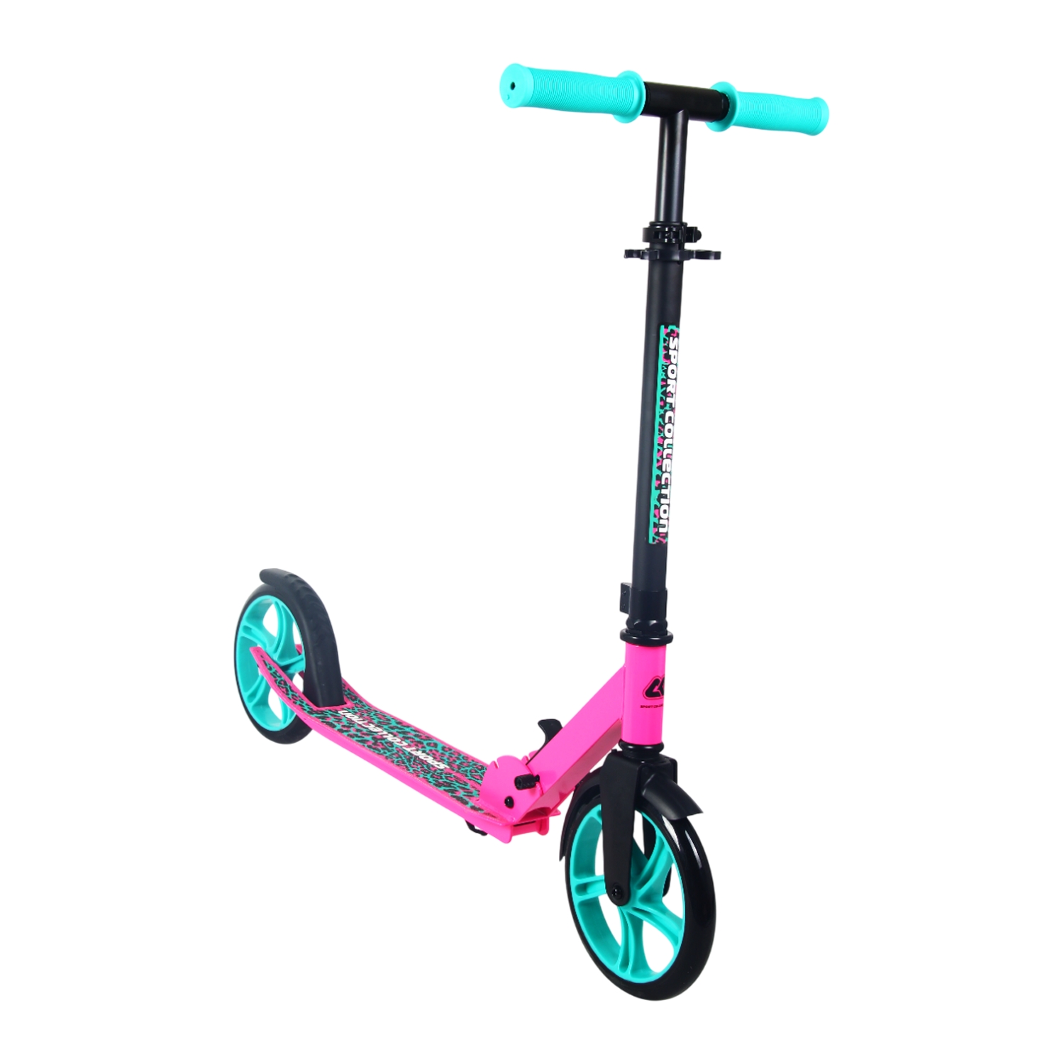 Самокат 200мм Sport Collection CK-SA200-4 violet (фонарь и наклейка в подарок)
