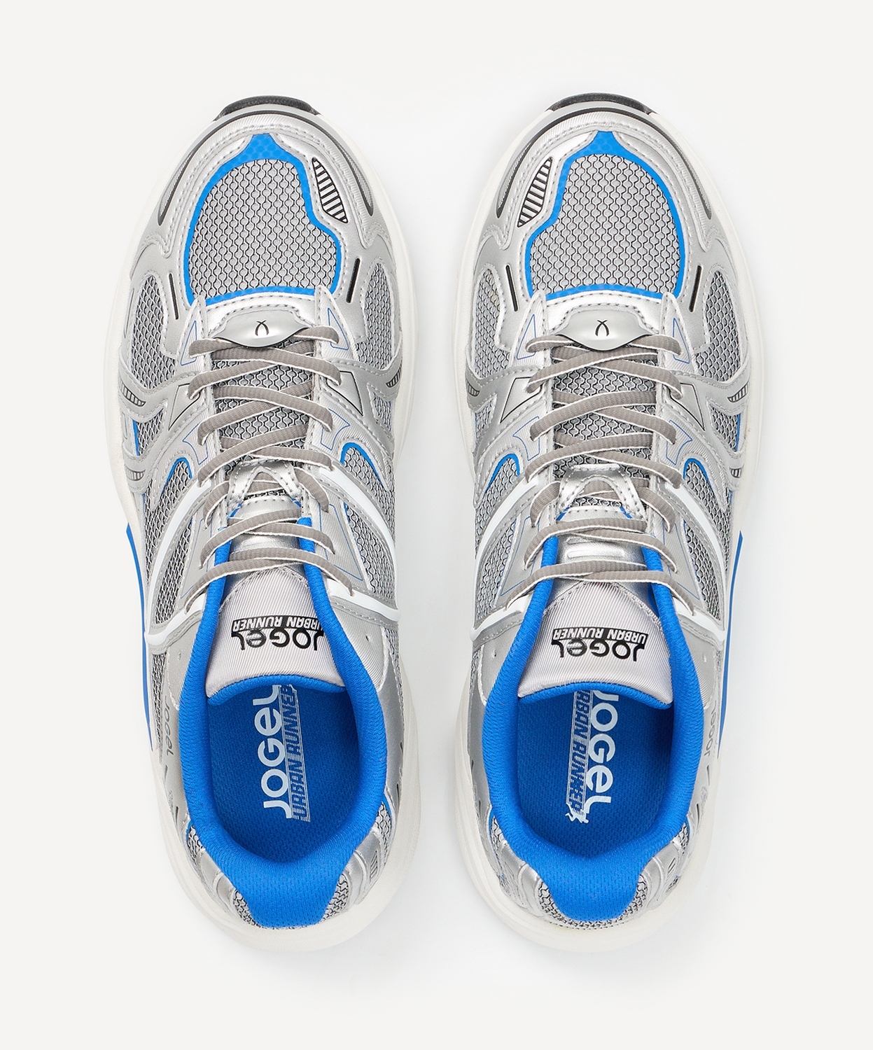 Кроссовки спортивные Jogel Urban Runner, серебряный\синий