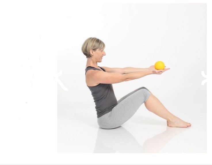 Утяжеленный мяч Toning Ball TOGU TG\400677\OR-01-00, 1 кг, оранжевый