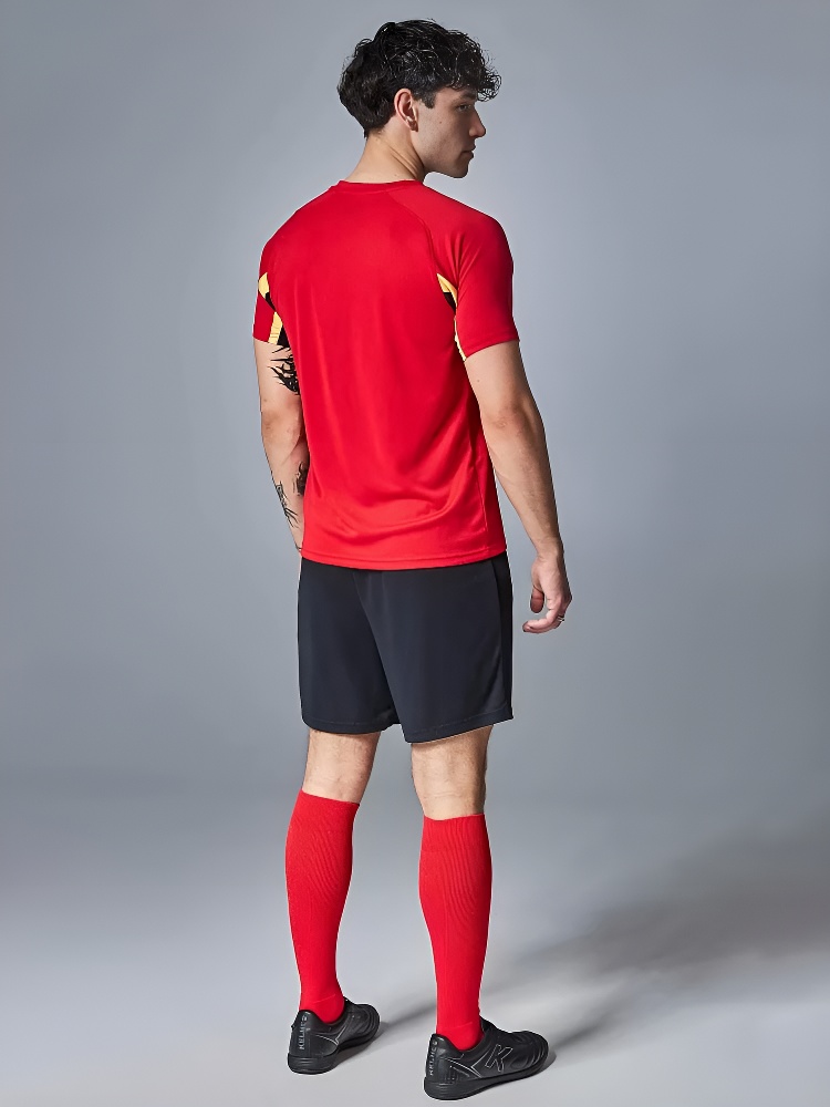 Футбольная форма Kelme Short-Sleeved Football Suit 8251ZB1002-600 Red\Black