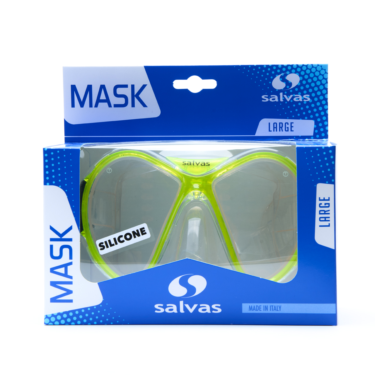 Маска для плавания профессиональная Salvas Kool Mask CA550S2TGSTH желтый