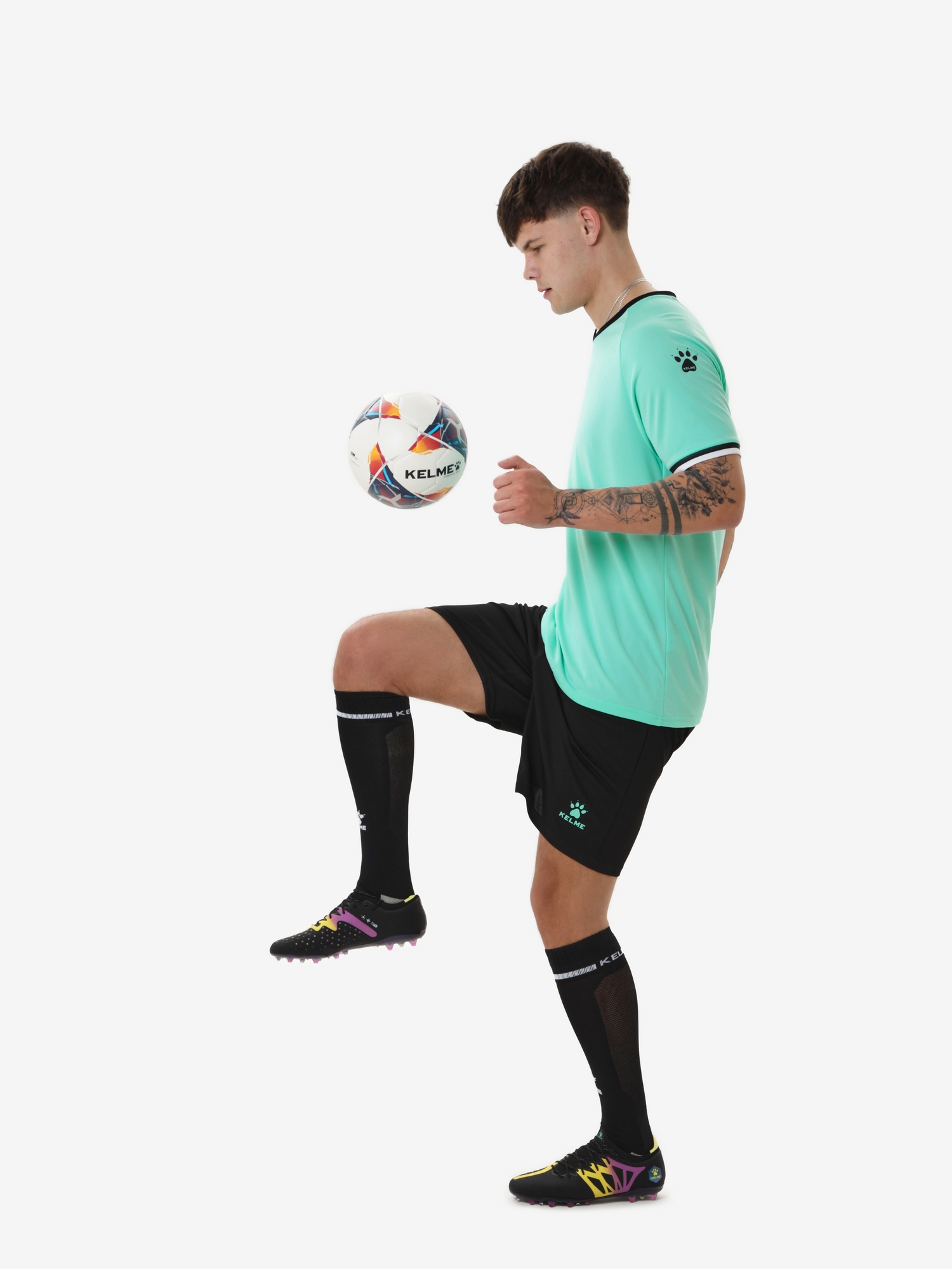 Футбольная форма Kelme Football Uniform Set 8551ZB11084-305 Teal