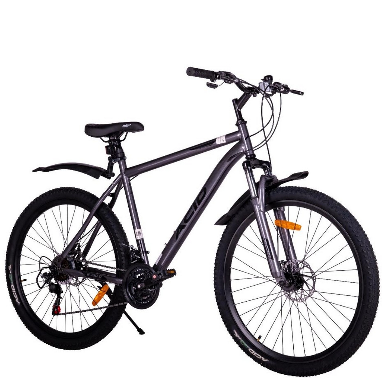 Велосипед 27,5" Acid F 700 D 053973 Gray\Black