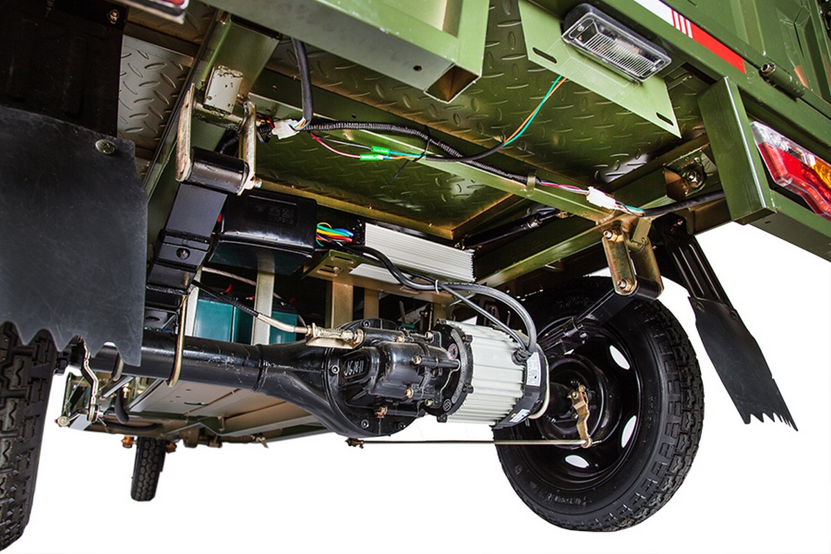 Трицикл Rutrike Дукат 1500 60V1000W зеленый