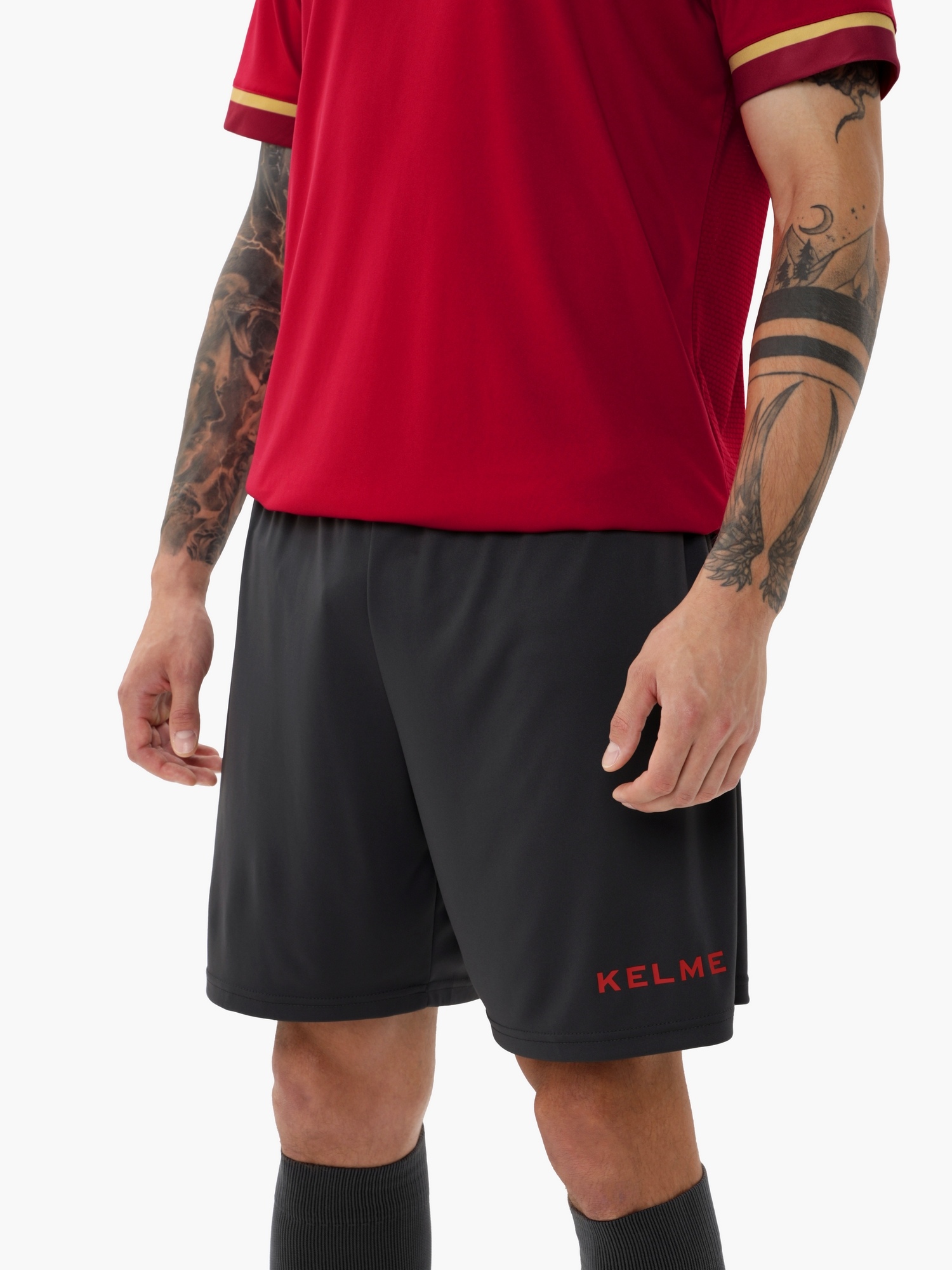 Футбольная форма Kelme Football Suit 8351ZB1158-667 Red\Dark Grey