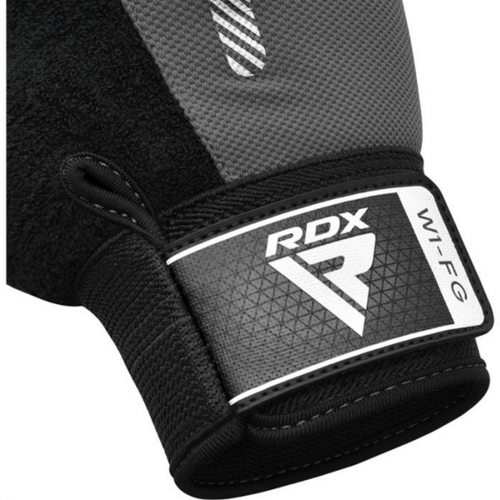 Перчатки RDX Gym Weight Lifting W1F черный\серый