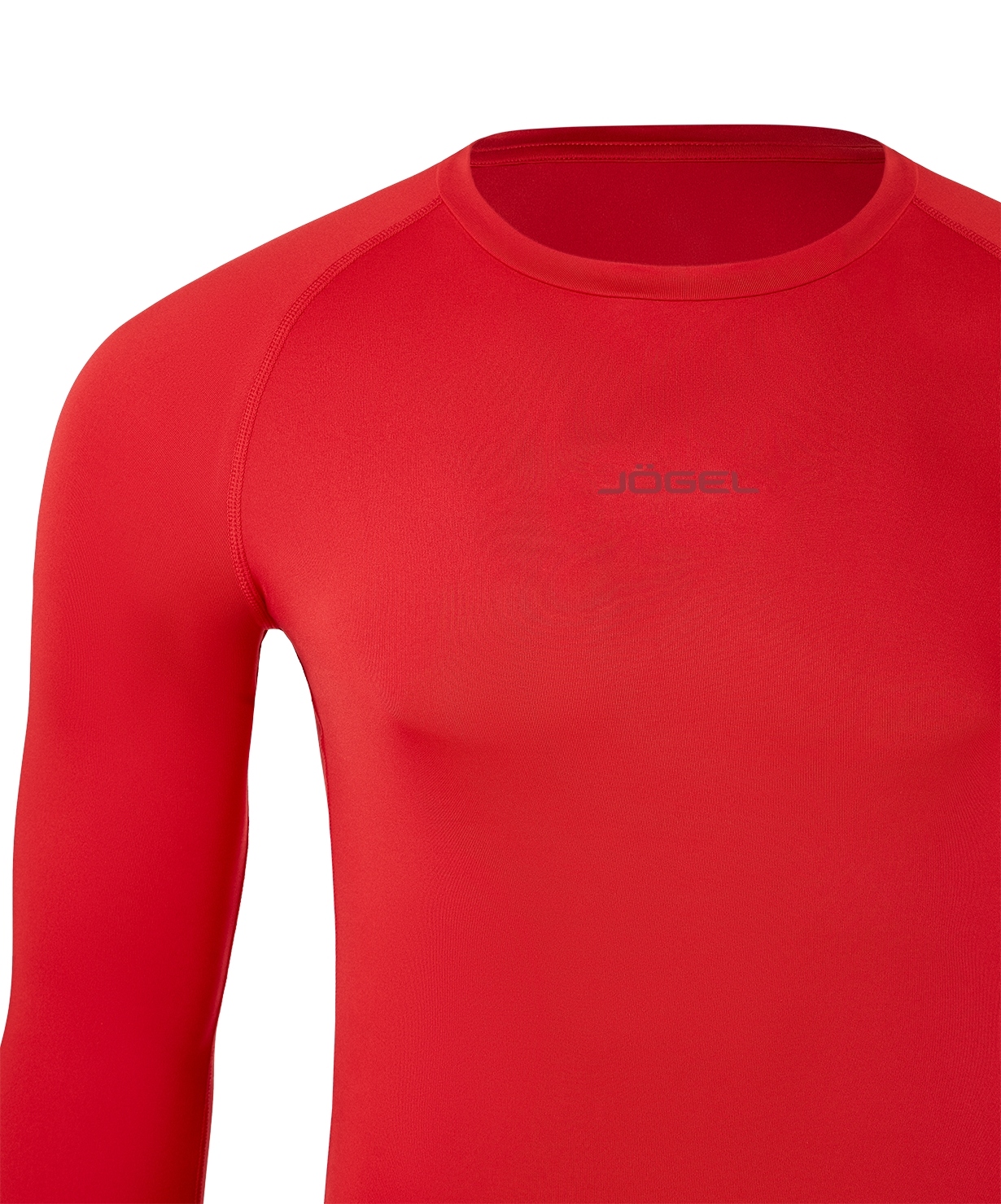 Футболка компрессионная с длинным рукавом Jogel CAMP PerFormDRY Baselayer LS Tee, красный