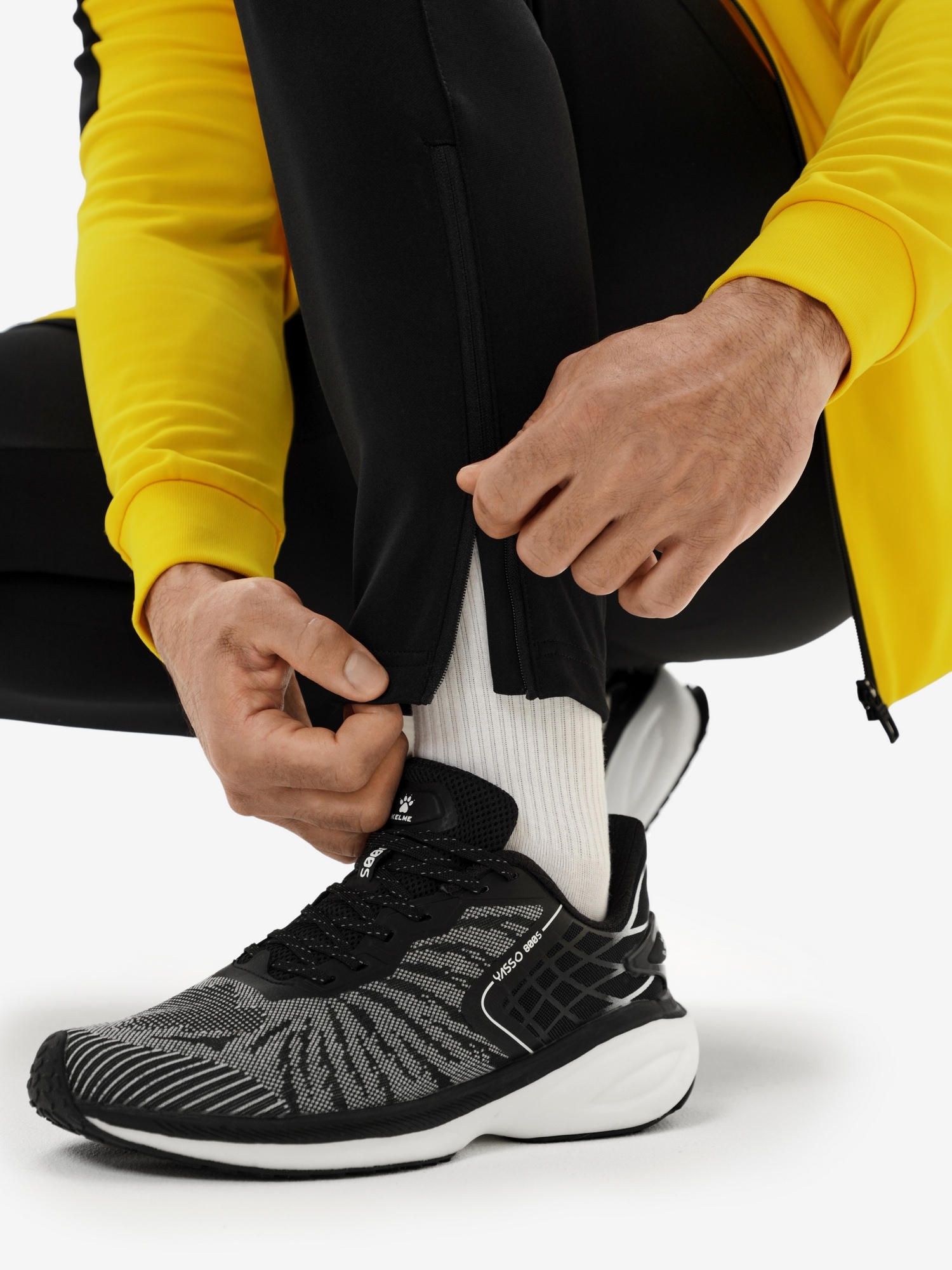 Спортивный костюм Kelme Tracksuit 3771200-712 Yellow\Black