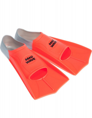 Ласты Mad Wave Fins Training M0747 10 07W оранжевый