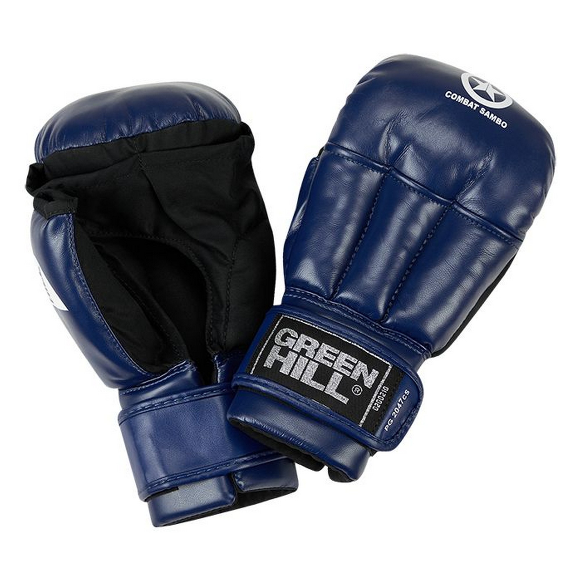 Перчатки Green Hill Combat Sambo PG-2047cs синий