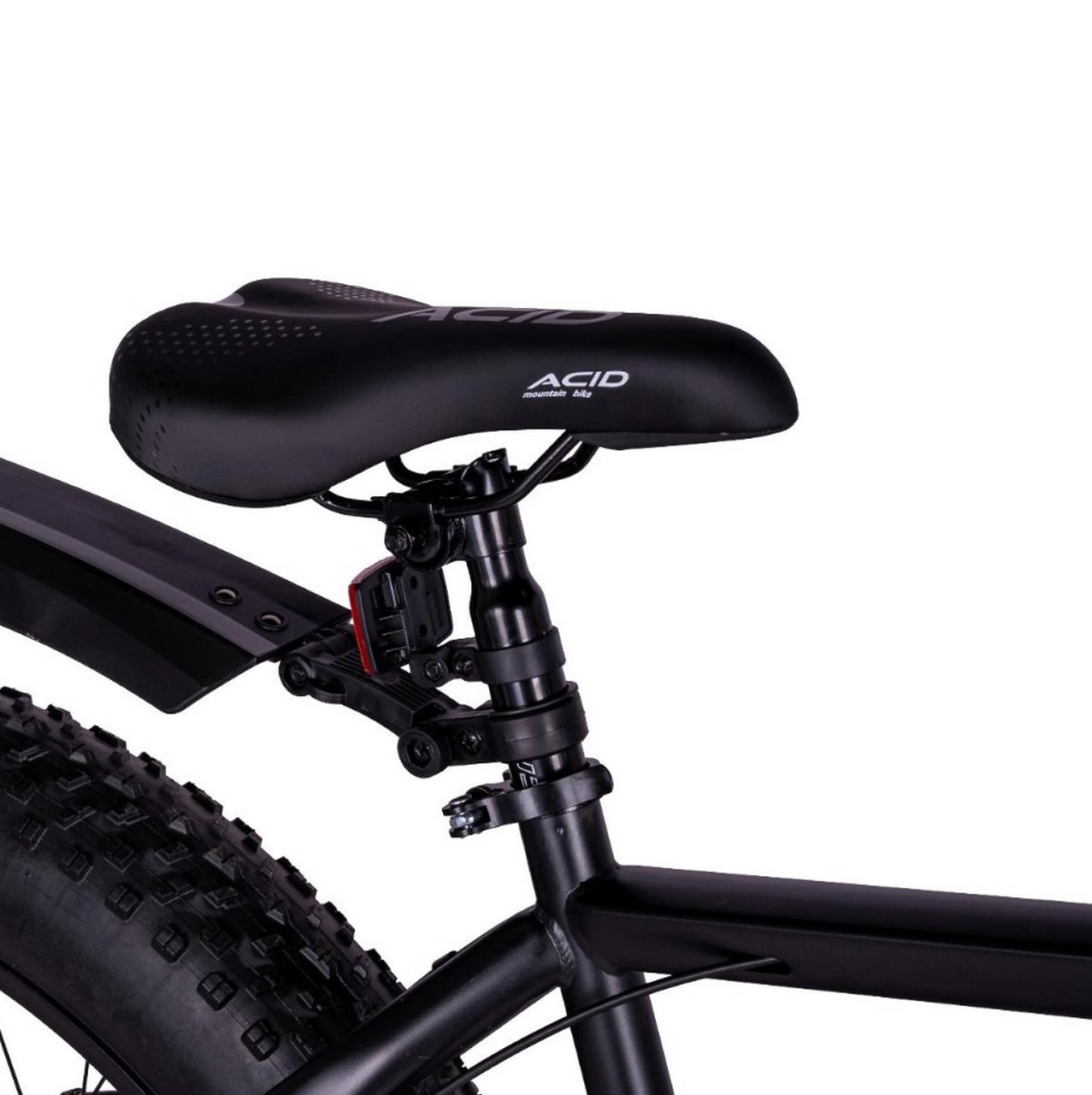 Велосипед 26" Acid F 660 D Black 053971 Flat\Dark Gray