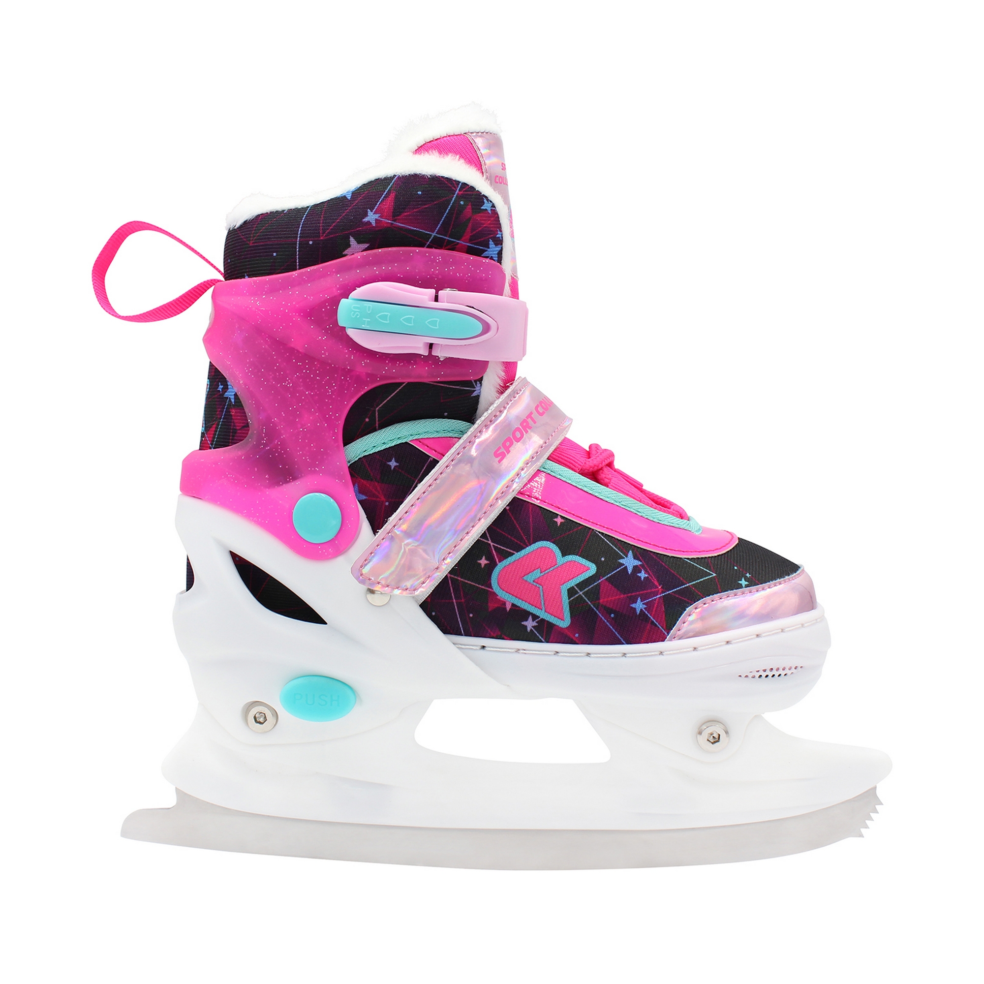 Раздвижные коньки СК CK-SK1101 Pink