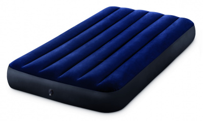 Надувной матрас Intex Classic Downy Airbed Fiber-Tech, 99х191х25см 64757