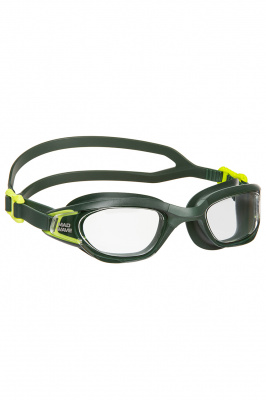 Очки для плавания Mad Wave Aquarius M0424 25 0 10W зеленый