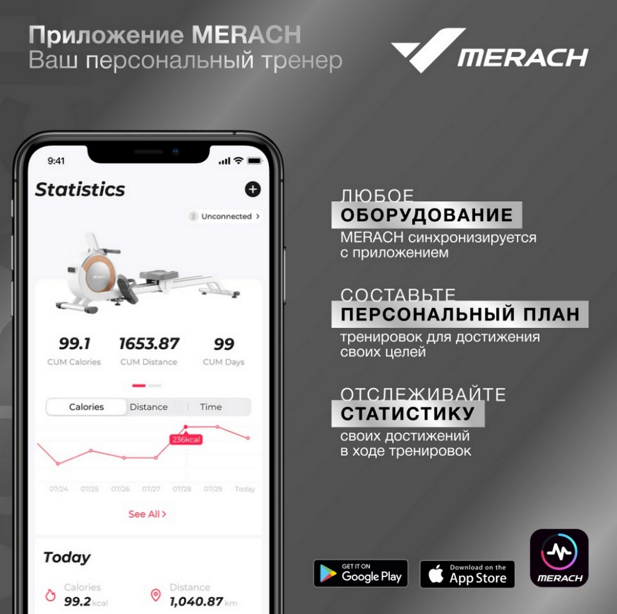 Спин-байк домашний MERACH MR-S06 white